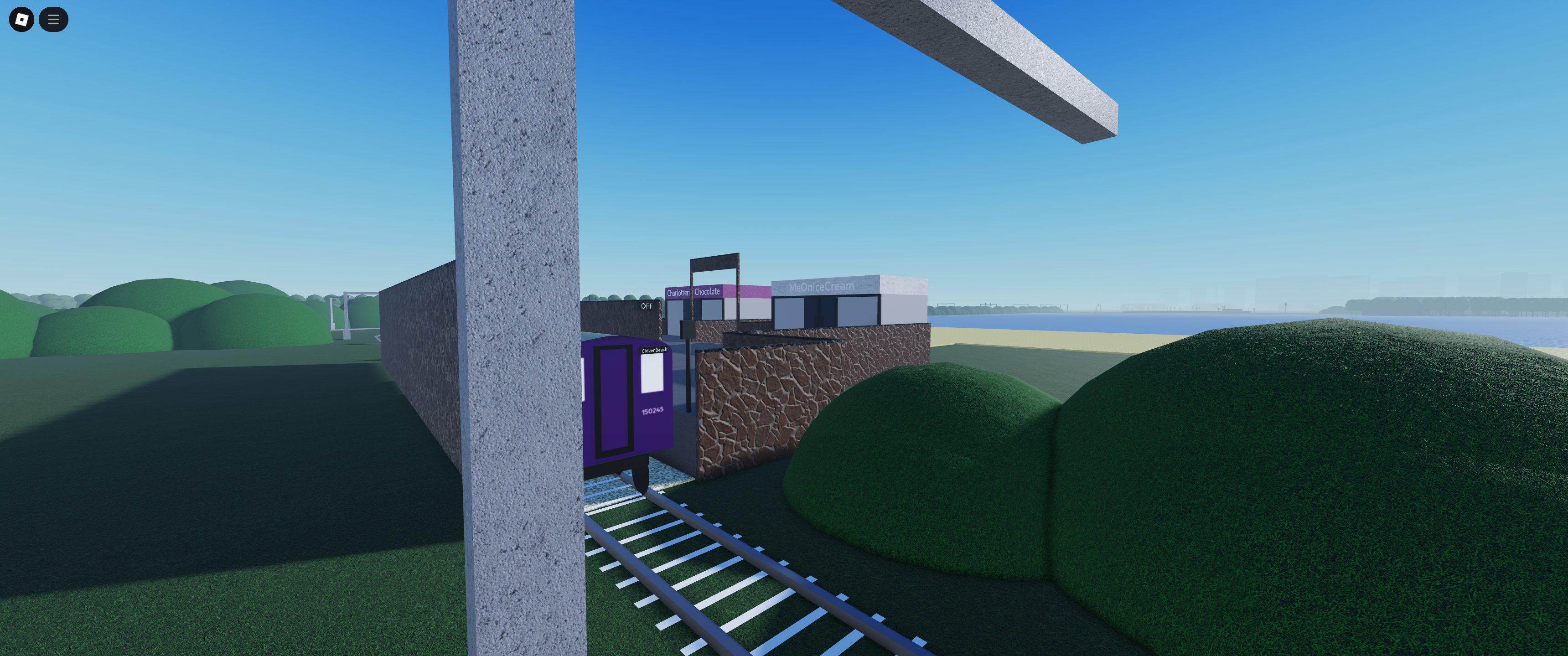 Screenshot from Clover Green Rail version 0.2.